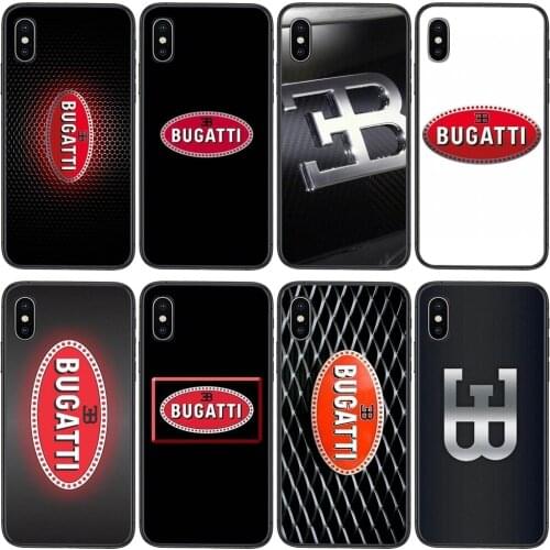 For Xiaomi Redmi K40 K30 K30S K20 Gaming 9 9C 8 8A 7 7A 6 6A 5 4X 4A Nfc Plus Pro 5G Bugatti Veyron Cars Logo Cool Black Cell