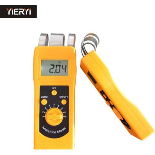 DM200T Carpet Moisture Analyzer, Textile Raw Material Moisture Meter Digital Moisture Meter Leather Cloth Yarn Cheese Yarn