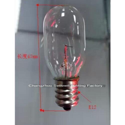 E12 small light bulb 24V30V110V220V230V240V5-7W10W15W indicator light bulb A1176 sellwell lighting