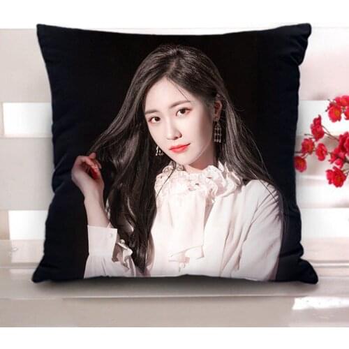 Hard Candy Girl 303 Wang Yijin Pillowcase Pretty Scholar Same Paragraph Star Photo Poster Cushion Cover Surrounding Souvenir