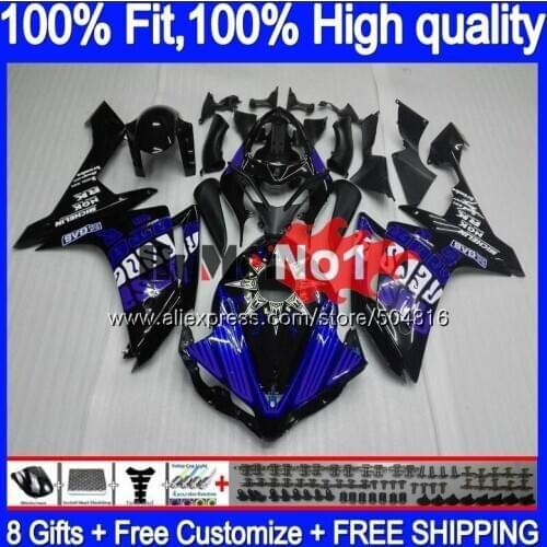 OEM Injection For YAMAHA YZF R 1 YZF 1000 YZF R1 07 Repsol blue 56MC.17 YZF1000 YZF-1000 YZF-R1 2007 2008 YZFR1 07 08 Fairings