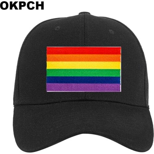 LGBT Rainbow Baseball Cap Men/Woman Tactical Army Cotton Military Hat US Unisex Hip Hop Hat Sport Golf Caps Outdoor Hats