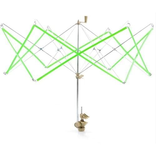 Extendable Knitting Umbrella Swift Wool Yarn String Winder Holder Hand-Operate Hanks Skeins Line Knitting Crochet Craft Tool
