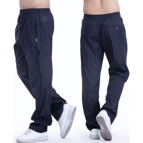 Running Pants Men Sport Jogging Fitness Yoga Training Basketball Football Trouser High Elastic Quick-Drying Pants