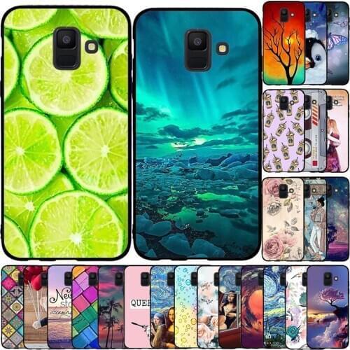 Silicone Case For Samsung Galaxy A6 2018 A600F A600 Case 5.6" Phone Case Protective For Fundas Samsung A6 2018 A600F A600 Coque
