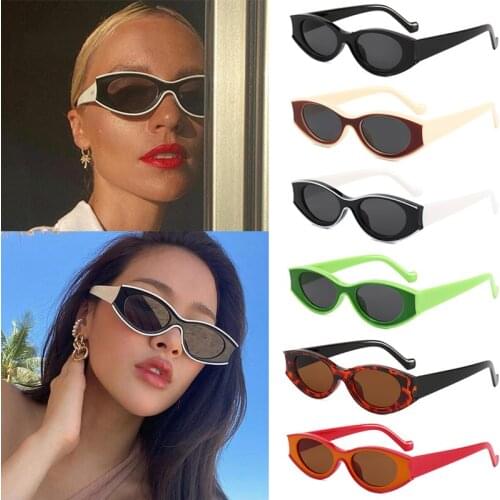 Cat Eye Sunglasses Sexy Vintage Men Women Famous Brand Designer Fashion Cateye Sun Glasses UV400 Sunglasses for Women Men
