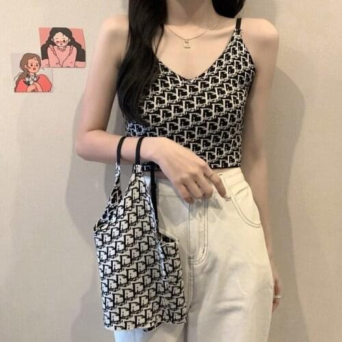 Ice Silk Camis Top Women Sleeveless Sexy Crop Tops Tees Fashion Knitted Backless V-neck Tank Top Summer Vest