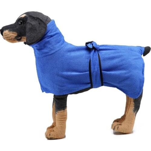 Pet Dog Bathrobe Premium Pet Dog Bath Towel For Small Medium Large Dogs Cat Microfiber Super Absorbent Pet Drying Towel