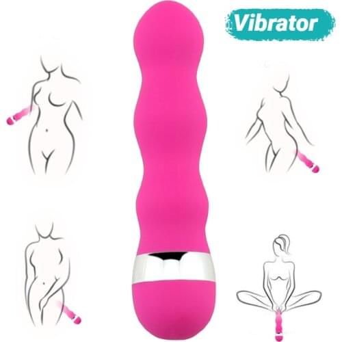 Vibrator for Women G-spot Toy Vaginal Inserter Clitoral Massage Butt Plug Anal Stick Female Dildo Products Adult Female Vibrator