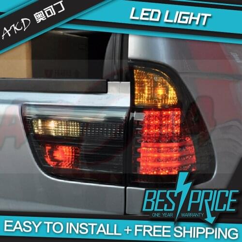 AKD Car Styling for BMW X5 E53 Tail Lights 1998-2006 X5 LED Tail Light Tail Lamp LED DRL Signal Brake Reverse auto Accessories