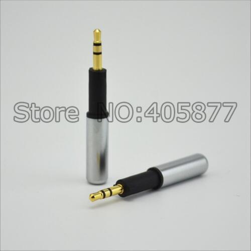 1Pair high quality DIY 2.5mm Audio Connector for K450 Q460 K480 K451 earphone Headset//HD598 HD595 HD800
