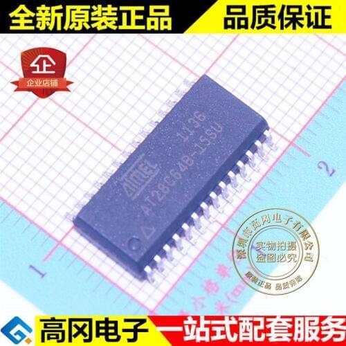 5pieces AT28C64B-15SU AT28C64 SOP28