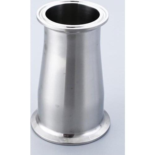 51mm 2" to 45mm 1.75" Pipe OD 2" Tri Clamp Reducer SUS 304 Stainless Sanitary Pipe Fitting Homebrew