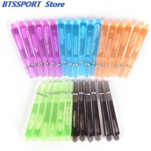 6pcs with O Ring 2BA Thread 5 Colors Nylon Dart Shafts Dart Accessories 45mm