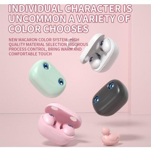 E6 TWS Wireless Headphones Bluetooth Gaming Headsets Waterproof IPX5 Voice Sounds Sweet Works On All Smartphones Music Earphones