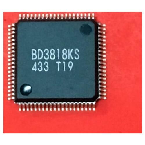 5pcs New BD3818KS QFP-80 5.1 Channel surround Sound processor Chip