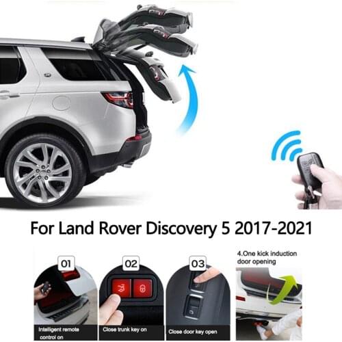 Car Trunk Opening For Land Rover Discovery 5 2017-2021 Tail Box Foot Kick Sensor Intelligent Tail Gate Lift Electric Tailgate