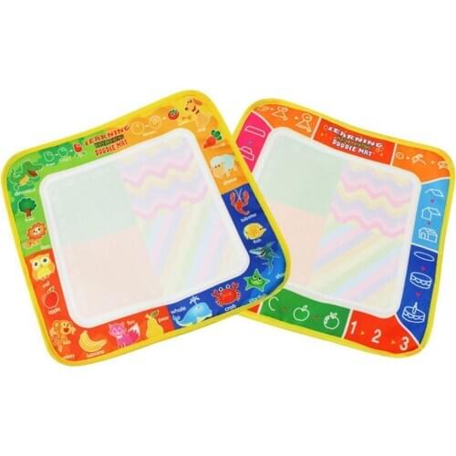 Drawing Toys Water Drawing Mat Board Painting and Writing Doodle With Magic Pen Non-Toxic Drawing Board Toys for Children Kids