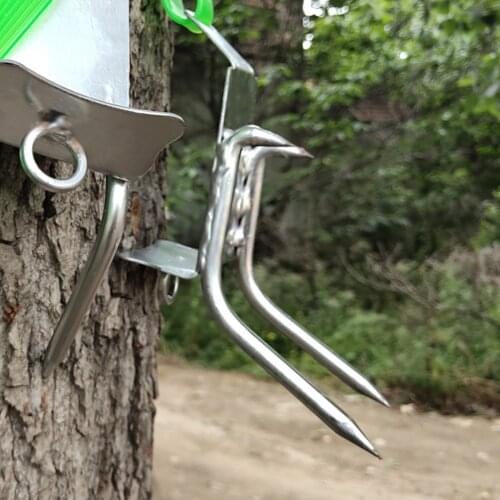 Anti-skid Tree Climbing Tool With Climbing Nail Shoes Rubber Band Hunting Observation Picking Fruit Climbing Tools