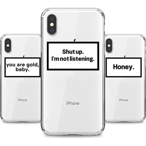 Cool Letter Phone Cases for iPhone 12 SE 11 Pro 8 7 6s Plus X XS MAX XR Fashion Soft Silicone TPU Case Fitted Back Covers Shell