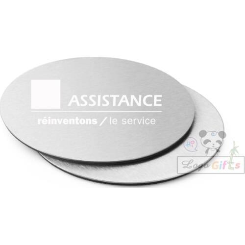 Creative desk set Decor Mug Bottle round Pad Coffee Placemat for Table Spinning custom free with your bar name/telephone/LOGO