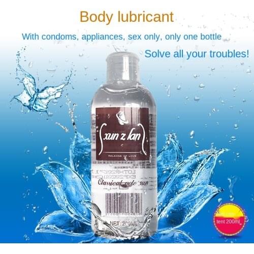 200ML Water-soluble Lubricants Easy To Clean lubricants oil gay anal sex lubricant Vagina massage oil Adult Sex product