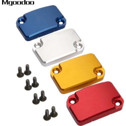 Mgoodoo New Motorcycle Front Brake Fluid Reservoir Cover Cap For KTM DUKE 125 200 390 CNC Aluminum Motorbike Parts Accessories