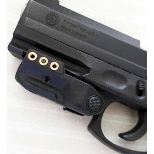 Low Profile Compact Green Laser Scope Aiming Shooting Self Defence for S&W SD M&P Springfield XD4 Taurus G2C TH9 TH40