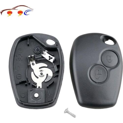 2019 New Car key case Without Blade 2 Buttons Car Key Shell Remote Fob Cover Case For Renault Dacia Modus Clio 3 Twingo Kangoo 2