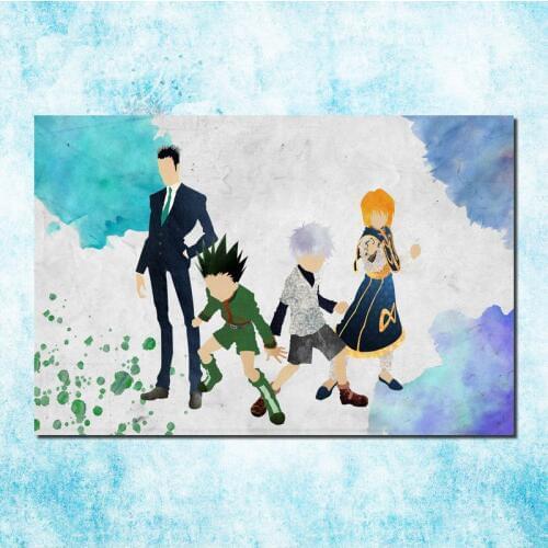 Hunter x Hunter Anime Art Silk Canvas Poster Huge Print 13x20 24x36 Inch Wall Pictures For Room Decor -4