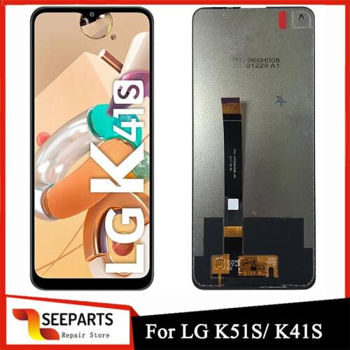 ORIGIANL For LG K51S K41S LCD Display Touch Screen Digitizer Assembly LMK410EMW LMK510EMW lcd 6.55" For lg k41S lcd display