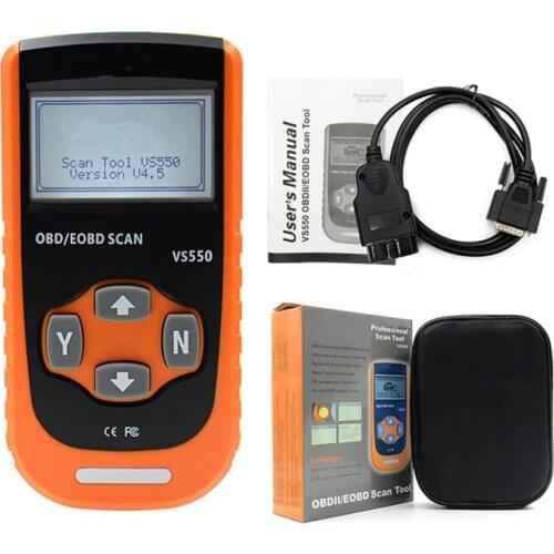 Portable Digital Automotive CAN ODB II 2 OBD2 OBDII Diagnose Code Reader Scanner Scan Tool Vehicle Diagnostic Scanner Instrument