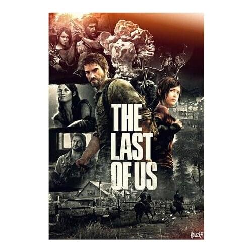 The Last of Us 2 Game Art Film Print Silk Poster Home Wall Decor 24x36inch