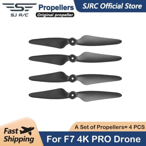 SJRC Propeller For F7 4K PRO Professional Drone Quadcopter Blades Spare Parts A Set Of Propeller Accessories Replacement Blade