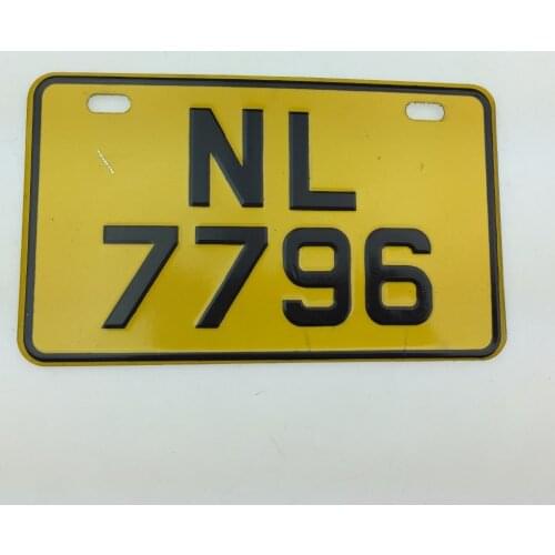 STARPAD Motorcycle personalized license plate electric car decorative plate screws