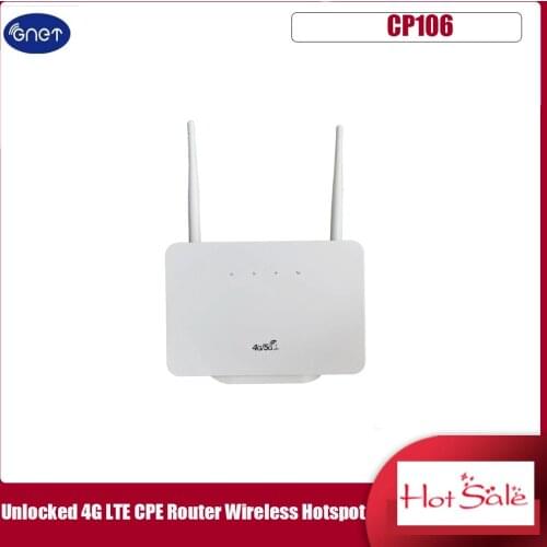 Universal Unlocked 4G LTE CPE Router Modem RJ45 LAN WAN External Antenna WiFi Wireless Hotspot With Sim Card Slot CP106 PK B315