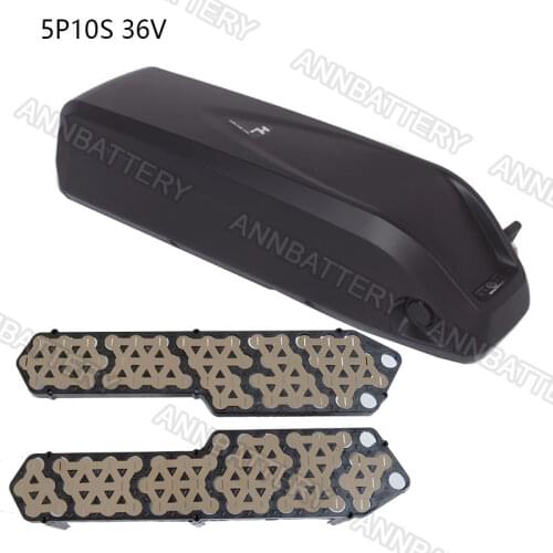 48V/36V HaiLong case E-bike battery box, holder and nickel, Can hold 52 pcs 18650 li-ion battery, With free holder and bus bar