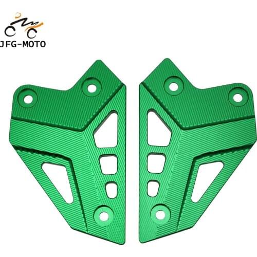 Motorcycle Foot Peg Heel Protection Protective Film Mount Heel Guard Protector For Kawasaki Z900 Z 900 2017 2018 2019 2020