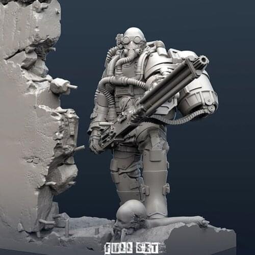 1/35 Destroyer Heavy Machine Gun Glove Figure Resin Figure R460
