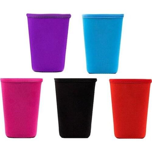 5 Colors Reusable Iced Coffee Sleeve Insulator Cup Sleeve 30oz 20oz 16oz For Cold Drinks Beverages Neoprene Cup Holder Cover #16