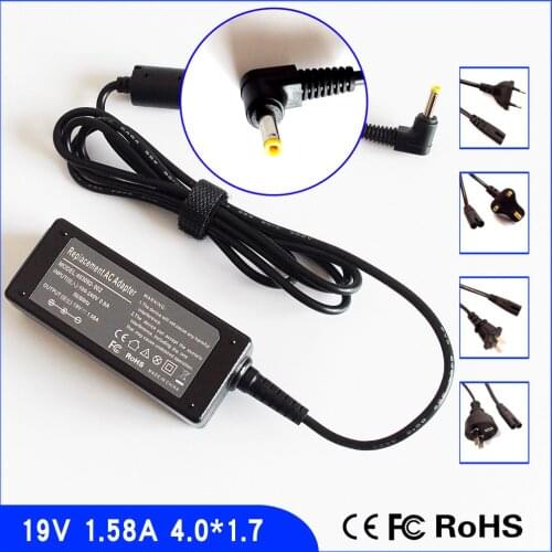19V 1.58A Laptop Ac Adapter Power SUPPLY + Cord for HP/Compaq Mini 110XP 700 1000 1001 1010 1014 1017 730 1140nr 1137NR 1125TU