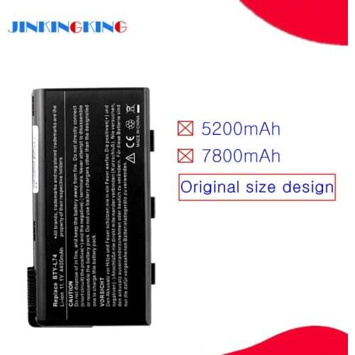 New laptop battery FOR MSI A5000 A6000 A6200 A6203 A6205 A7200 CR600 CR610 CR610X 957-173XXP-101 957-173XXP-102 BTY-L74 BTY-L75