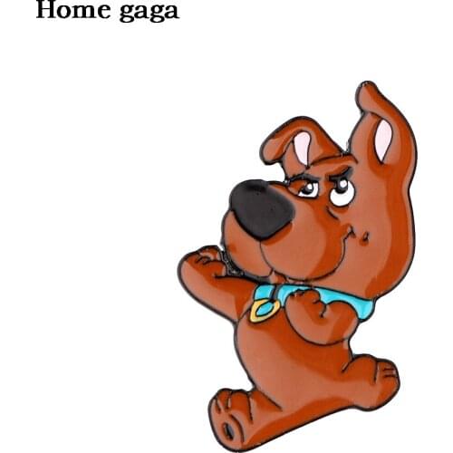 DB596 Funny Dog Movie Badges on a Backpack Anime Icons Pins Badges Decoration Brooches Metal Badges For Clothes Bag