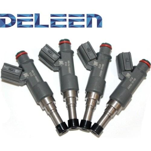Deleen 4pcs New Fuel Injectors 23250-75100 Fits Toyota 4Runner Tacoma 2.7L 23209-79155 Car Accessories