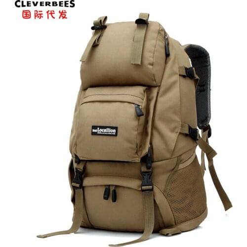 Travel Hiking Backpack Outdoor Travel Backpack Camouflage Travel Mountaineering Bag 40 Liters