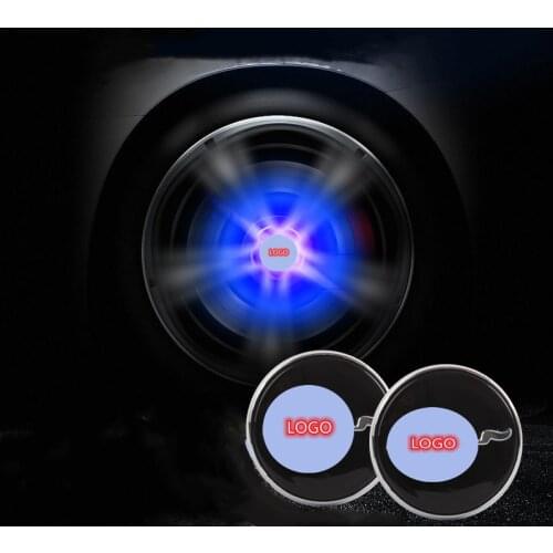 For Ford Mustang Magnetic Levitation Hub Cover Wheel Luminous Car Standard Hub Cover Light Modification Car Accessories