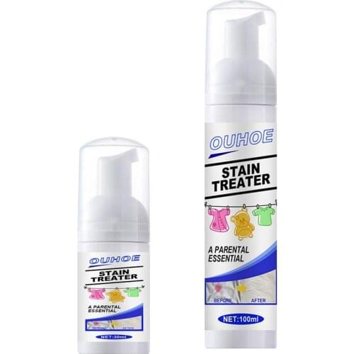 30ml/100ml Baby Childrens Clothes Stain Remover Multifunctional Clothes Cleaner Safe Natural Stain Remover Washing products