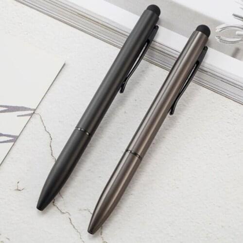 New Luxury Multifunction Capacitive Touch Screen Stylus with Ball Point Pen Metal