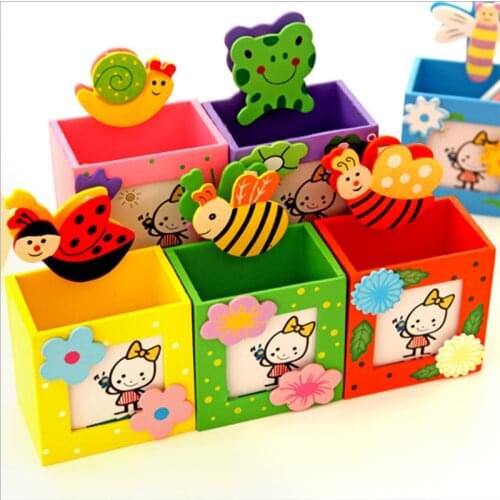 Office Stationery Lovely Bee Penholder Desk Supplies Desktop Storage Penholder Desktop Decorations