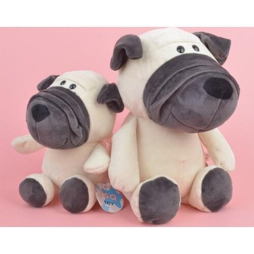 25-30cm Shar-pei Dog Stuffed Plush toy, Cute Baby/ Kids Gift Plush Doll Free Shipping